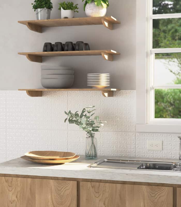 CERAMICA  KAT BLANCO (24.5*50) 1.96 M2