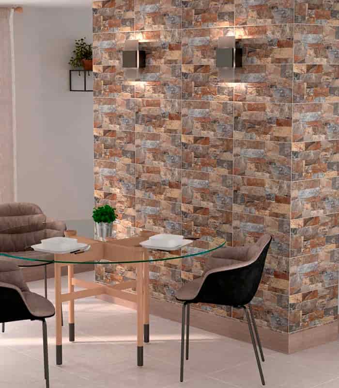 CERAMICA EURO MAJALA OXIDO (24.5*50) 1.96M2 (51Cj*P)