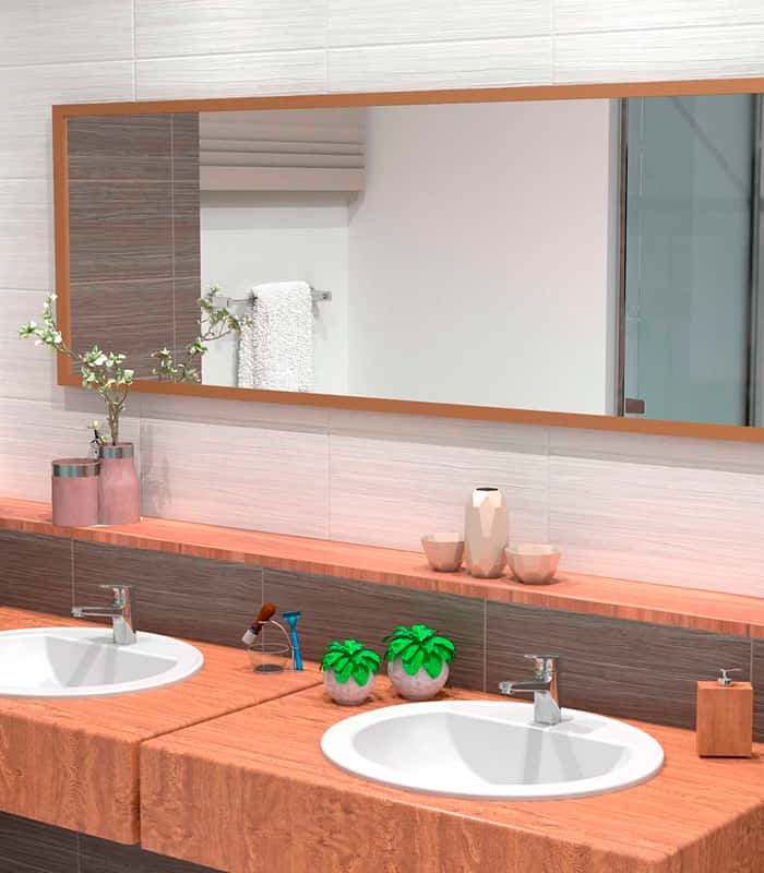 CERAMICA EURO MONTE CAOBA ( 24.5*50) 1.96 M2