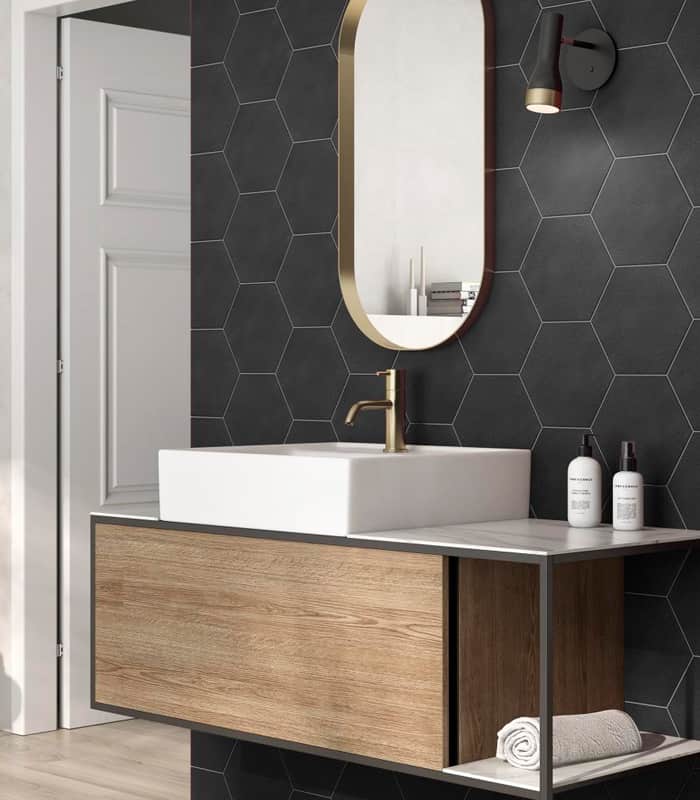 CERAMICA PAM HE MAYFAIR GRAFITO (19.8*22.8) 0.84 MT (1D)