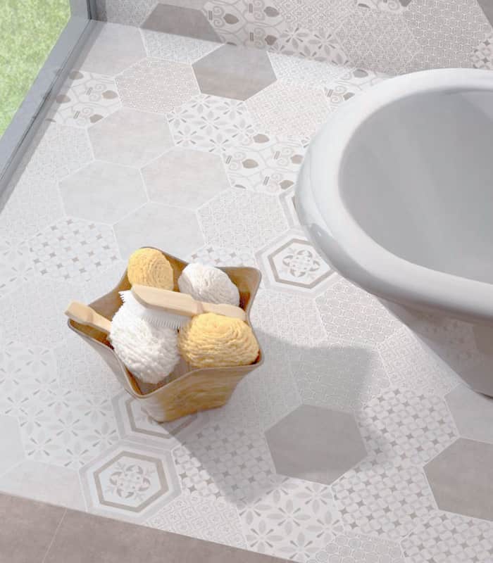 CERAMICA PAM AT. HEX. ALPHA BLANCO (25.8*29) (11D)