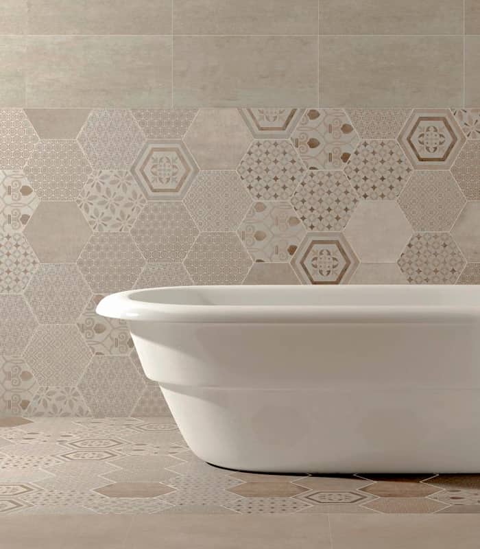CERAMICA  AT. HEx. ALPHA MARFIL (25.8*29) 1M2  (11D)