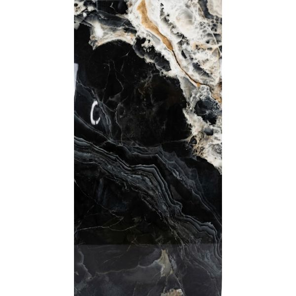 PORCELANATO TREN  MURICA NERO HG C1  (60*120) 1.44 M2 (68CJ*P)