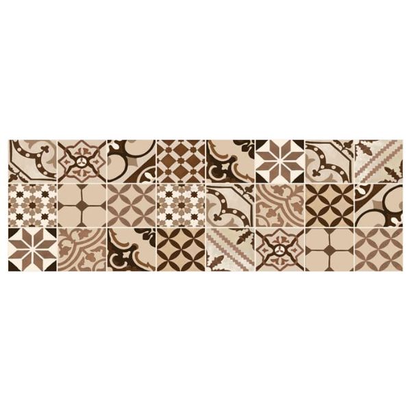 CENEFA  PUZZLE MARRON