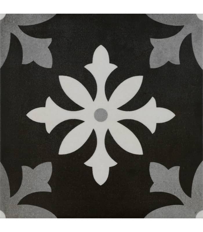 CERAMICA  DEGAS NEGRO (22.3x22.3) 1 M2 (Y24D)