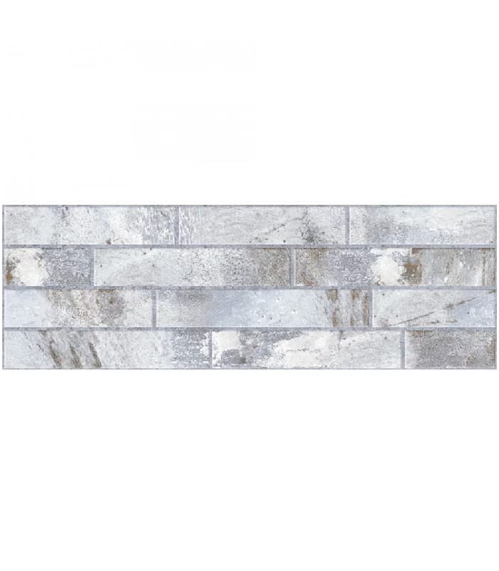 CERAMICA  TRECCINO GRIS ( 25*75) 1.5MT
