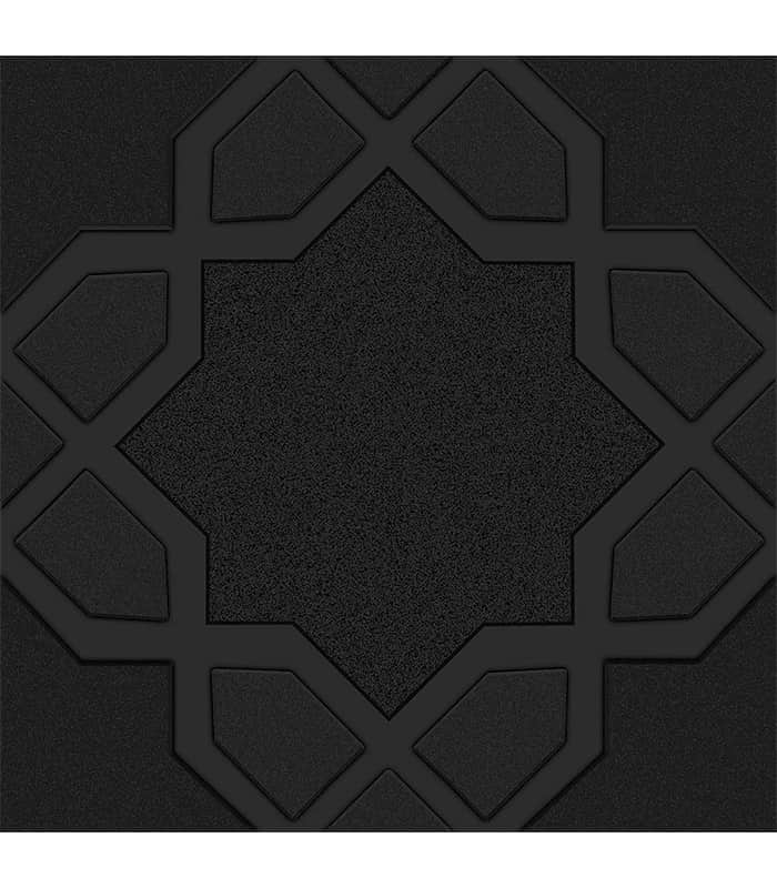 CERAMICA MAKI NEGRO (40x40) 1.76 MT                                        