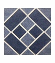 CERAMICA TRENTINO BASALTINA AZUL 31x31 UNIF. 2MT 