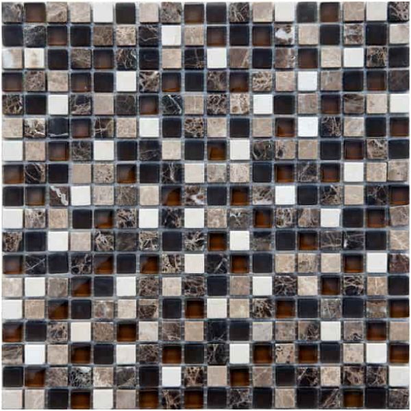 MOSAICO GRA DARK ROCK 30.5X30.5X10