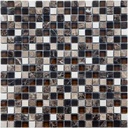 MOSAICO GRA DARK ROCK 30.5X30.5X10