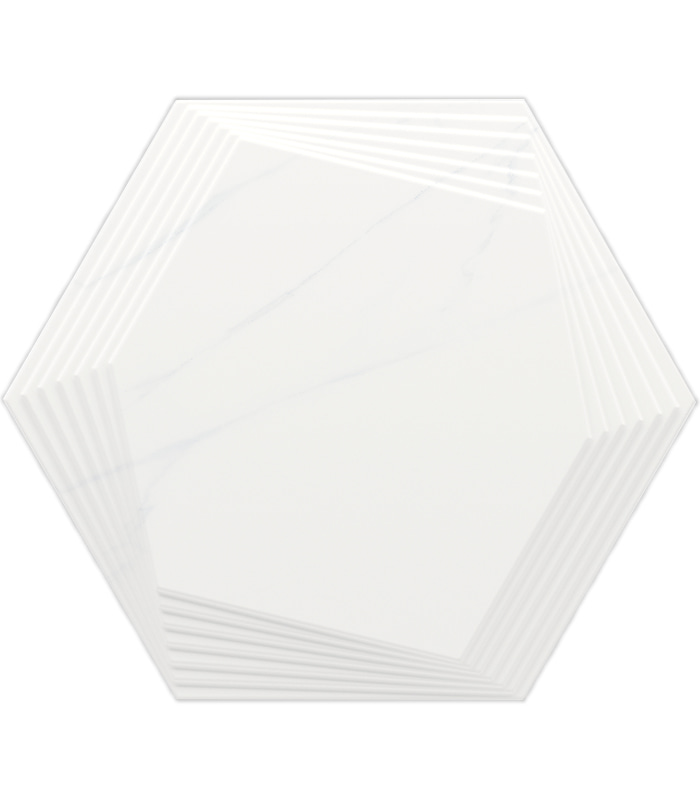 PORCELANATO BALLET HExA WH MATTE (17.4*17.4) 0.26 M2 (010511  