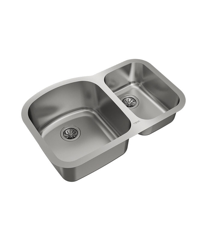 FREGADERO 2 POZOS BAJO ENCIMERA