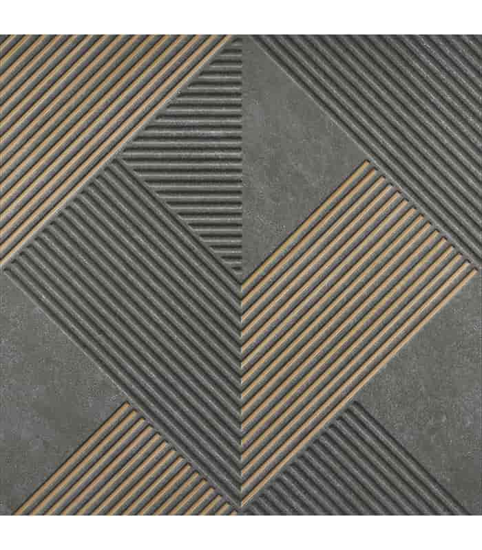 PORCELANATO MONTE ETNA DECOR BK MIx MATTE (60*60) (02052102)