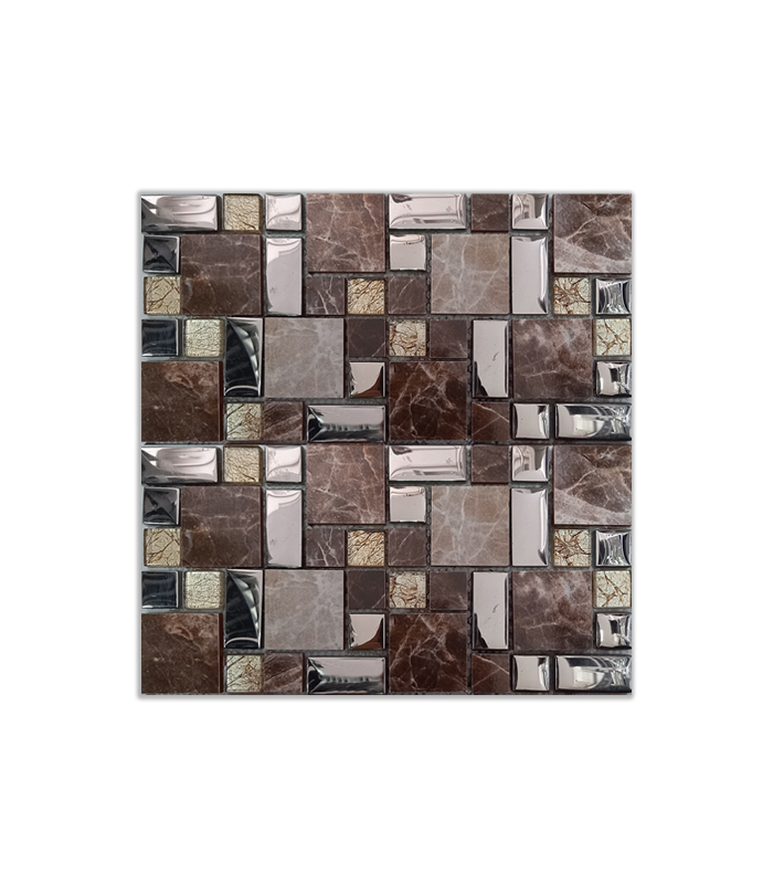 MOSAICO CENEFART DELUXE BROWN (30X30)