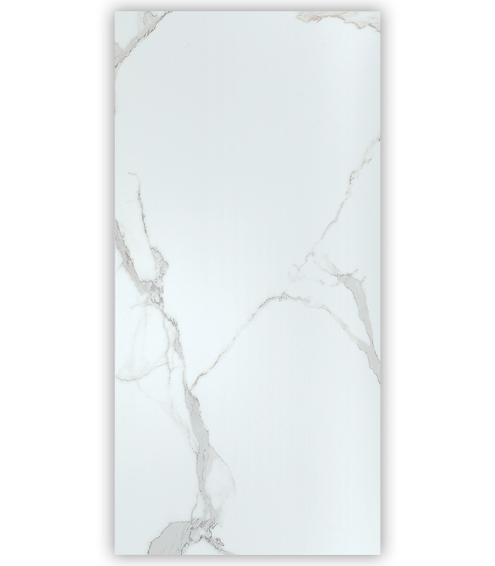 PORCELANATO GRA CARRARA ULTRA WHITE BRILLO REC STD  (60X120) 2.16 MT2           