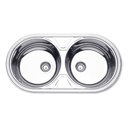 CUBETA TRA DUPLA RED INOX 84X44 AB