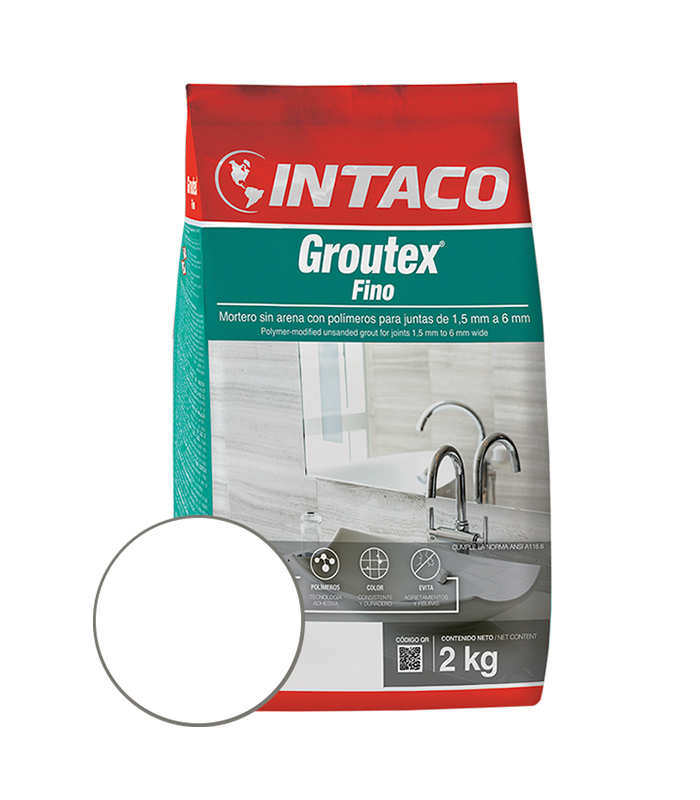 INT GROUTEX FINO BLANCO EXTREMO 2KG