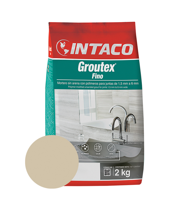 INT GROUTEX FINO CREMA 2KG