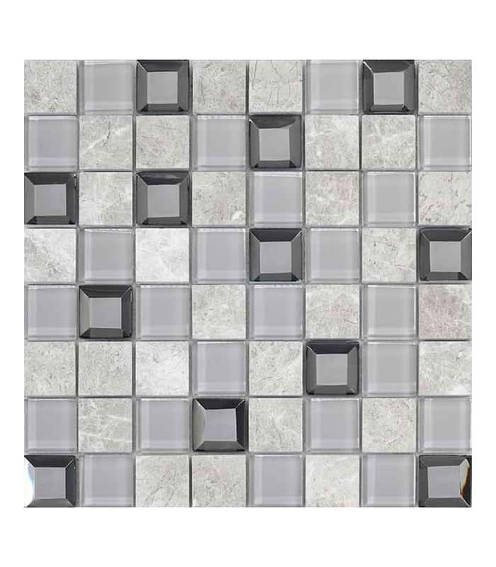 MALLA STAR KEOPS GRIS (30X30)                                                   