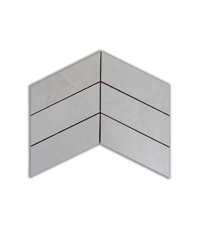 MOSAICO CENEFART FLECHA WHITE (30X30) (timeless)